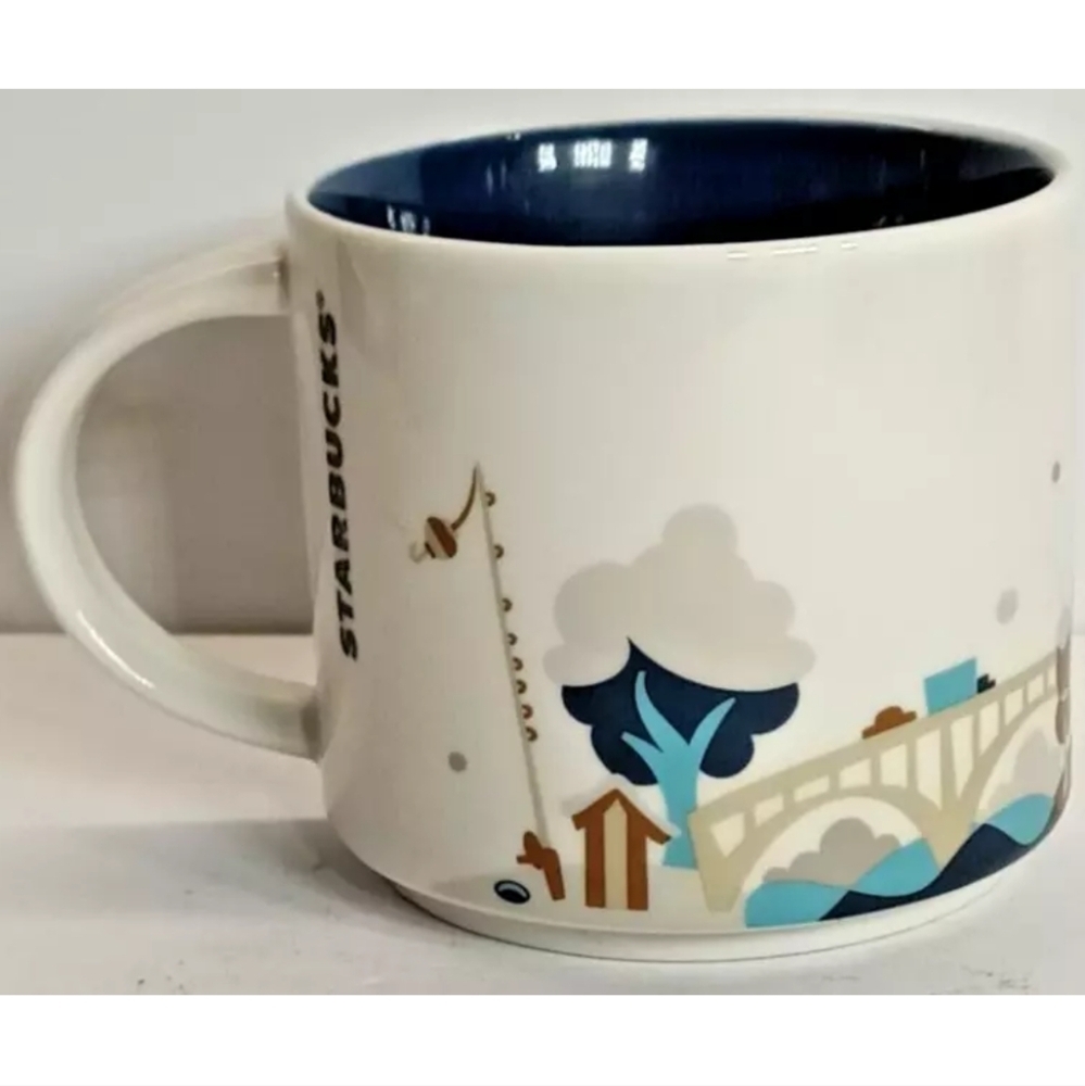 Starbucks Coffee Mug You Are Here Collection Twin  Cities